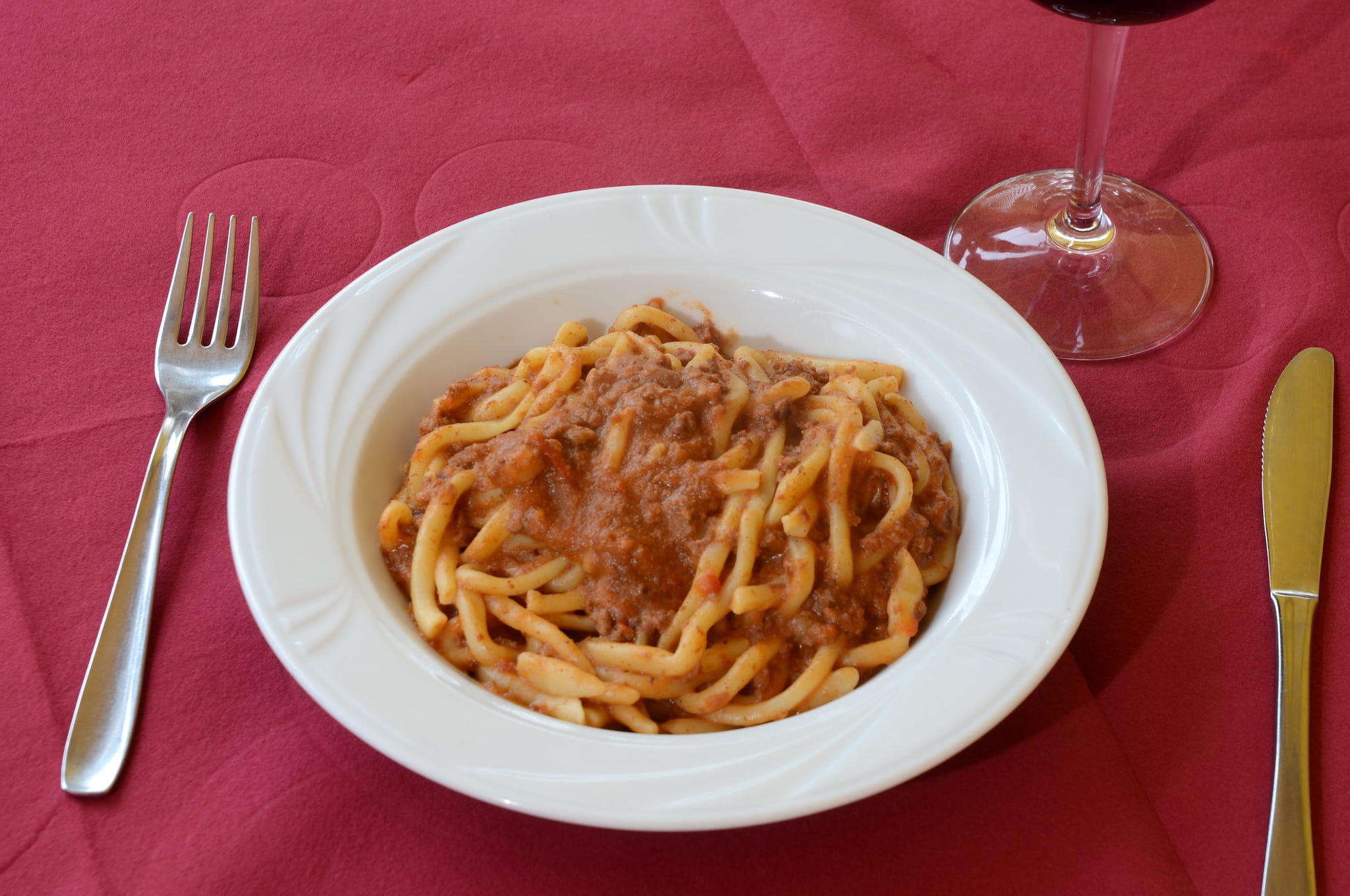 Pici al ragù di anatra